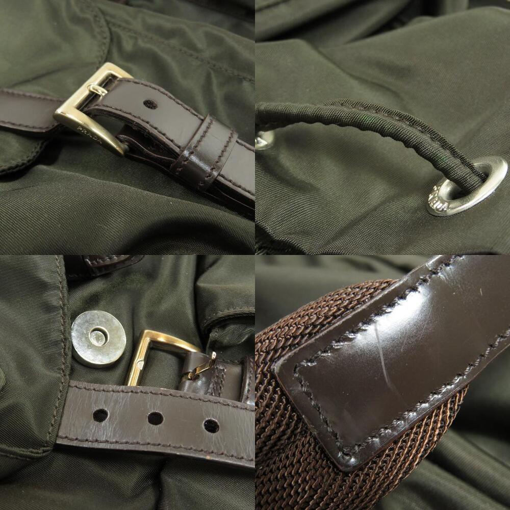Prada Logo Backpack Rucksack Daypack - Picture 8 of 11